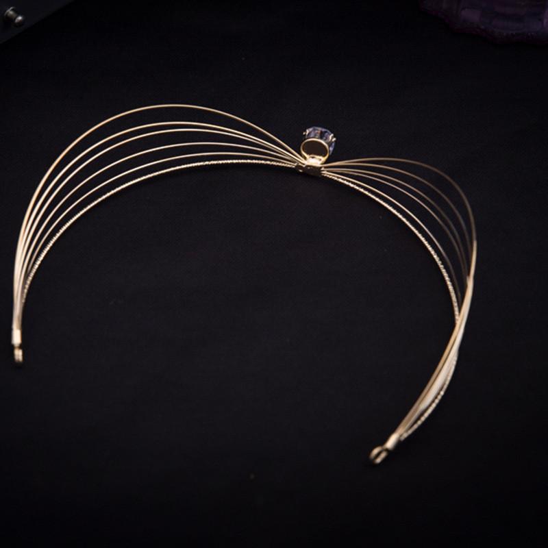 Nádherné zirkónové tiary čelenky kráľovská kráľovná svadobná koruna vlasové šperky svadobné plesové ozdoby do vlasov súťaž krásy nevesta pokrývka hlavy