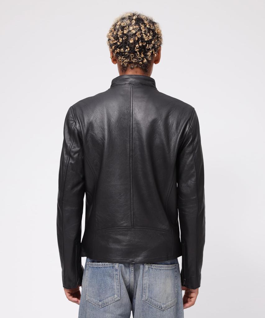 AVIREX Sheep Single Riders F Exclusive Men's Jacket, 010, Black, 783-4950023, WEB&DEPOT