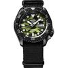 Seiko 5 Sports SKX Mechanical Automatic Men's Watch Green Camouflage Dial Nylon Band Military Style