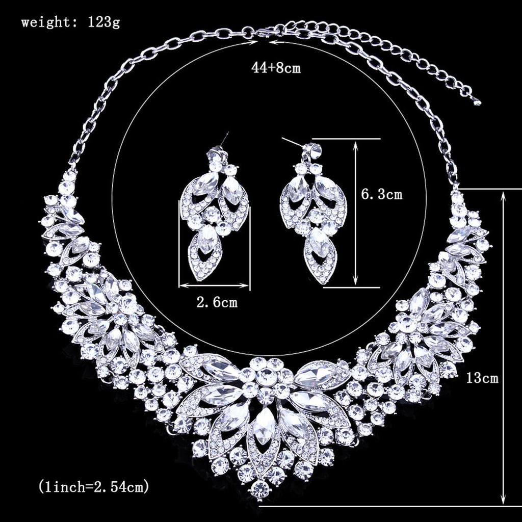 Belly Ballroom Silver [J's Select] Dance, Dance, Ladies, Party, Necklace, Earrings,