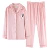 Flannel Pajamas Women'S Autumn And Winter Models, Winter Coral Fleece Fleece Thickened Loungewear Warm Suit