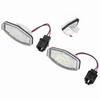 Pair of LED License Plate Lamp White Light 34100S0A013 Fit for Honda CivicPilotAccordOdyssey