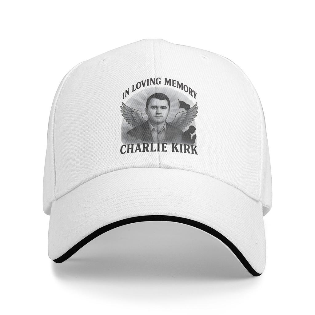 Official In Loving Memory of Charlie Kirk Merch Baseball Cap Female Male Trucker Hat Breathable Print Gym Baseball Caps Gift