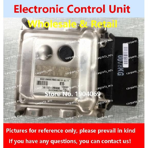 39110-2B927 HEB/39110-2B930 E5/39110-2B390 E5 For Hyundai Elantra Rena Car Engine Computer Board/ECU/ME17.9.11 39110-2B910 D5