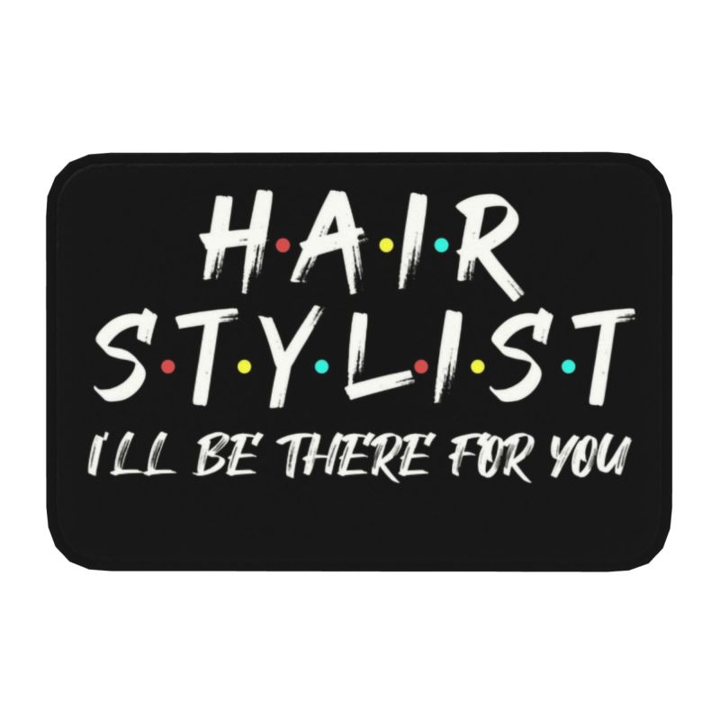 Classic Friends TV Show Funny Quotes Printed Front Door Mat Anti-Slip Waterproof Doormat Floor Bath Rug Kitchen Entrance Carpet