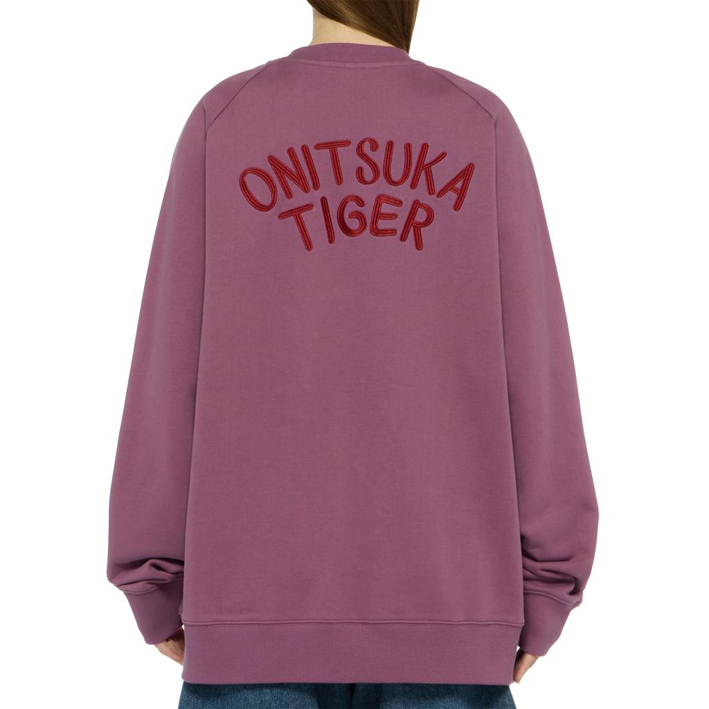 ONITSUKA TIGER Sweat Top Fashion Casual Crew Neck Pullover Sweatshirt Unisex Tops 2183B537-500