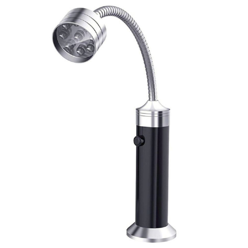Adjustable Led Grill Light 360 Degree Lantern Barbeque Tools Gooseneck Lamps Camping