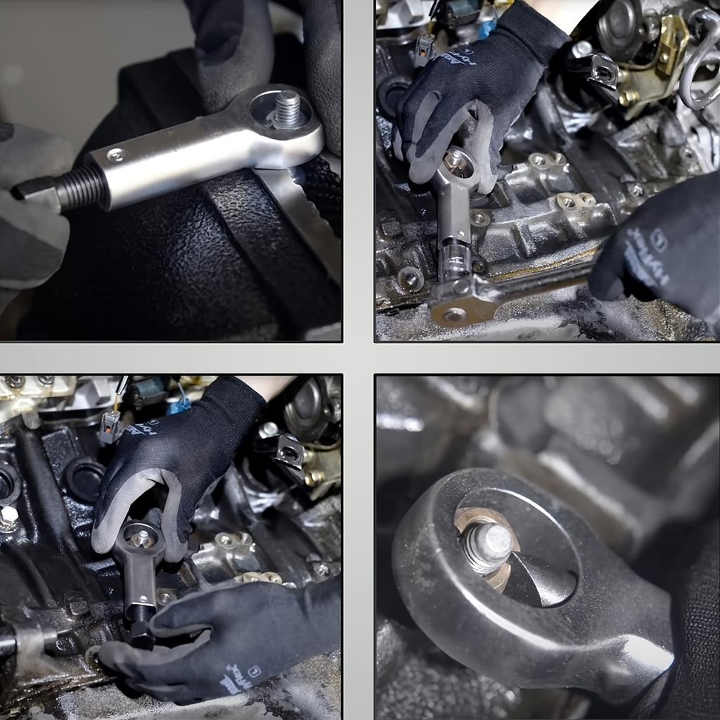 Scule Despicător Piulițe Metalice Heavy Duty, Separator Piulițe Ruginite pentru Îndepărtarea Piulițelor Rupte și Deteriorate Scule Manuale de Presiune