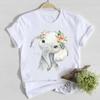 Short Sleeve Casual Tee Top Avocado Lovely Style Shirt Lady Clothes Fashion Tshirt Summer Female T Women Graphic T-shirts