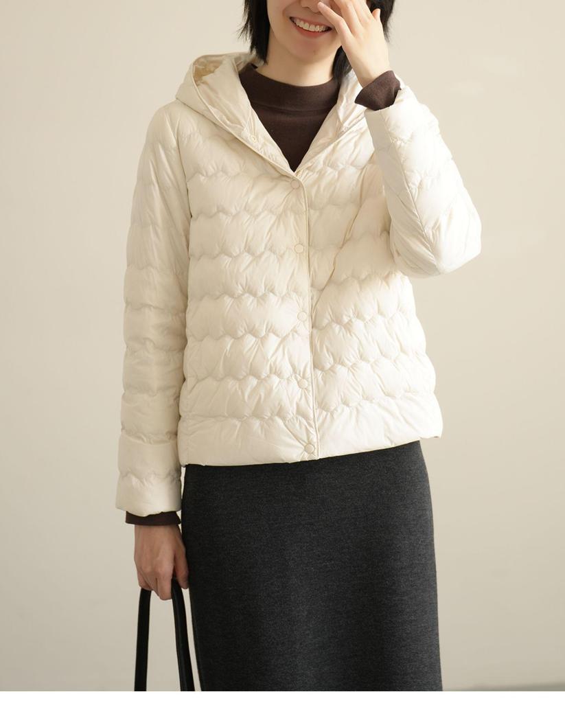 Graphene Hooded Lightweight Down Jacket