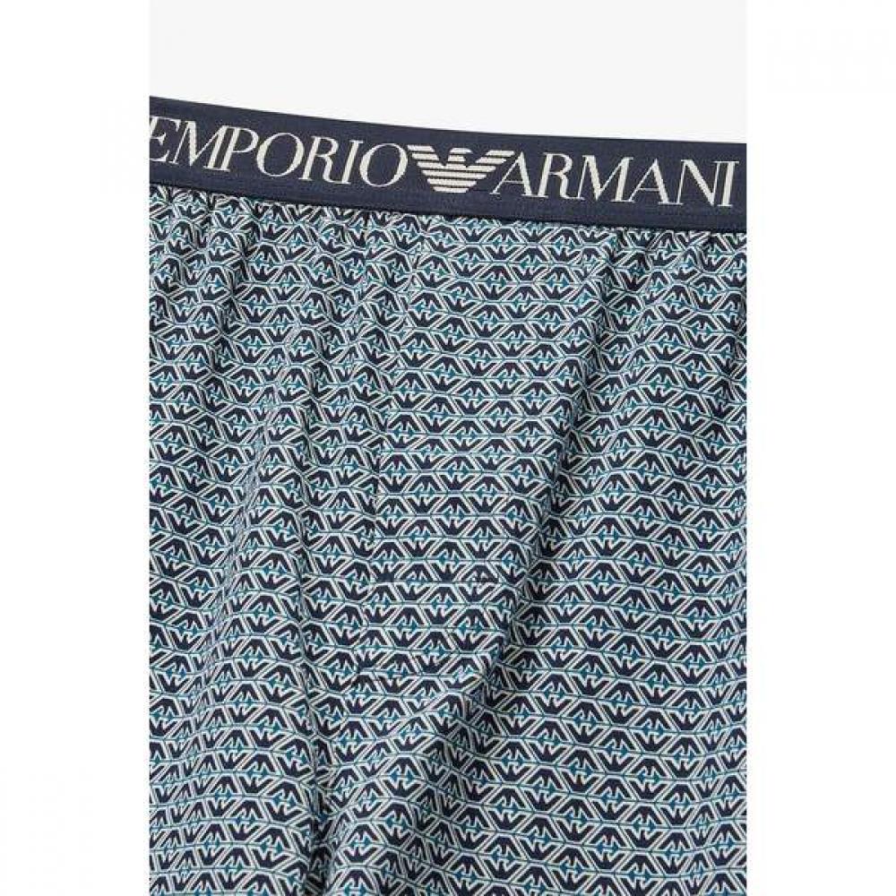 Emporio Armani Men S Allover Pattern Print Trunk 0816312037