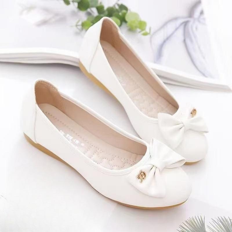 

The New Style of DouDou Shoes Is A Versatile Soft-soled Flat Maternity Shoe for Women 35 білий