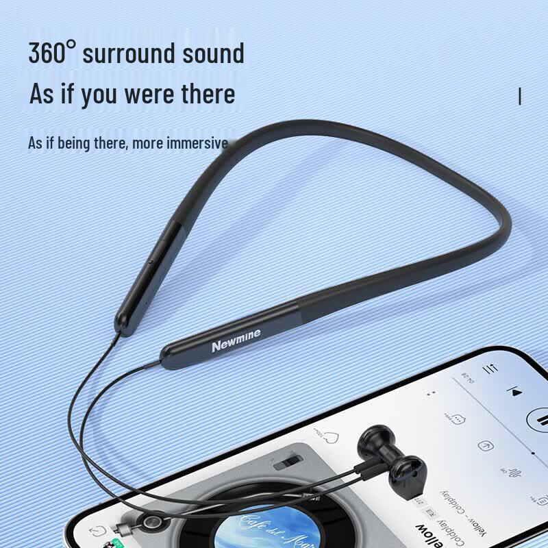 Newman C6 Neckband Bluetooth Earphones