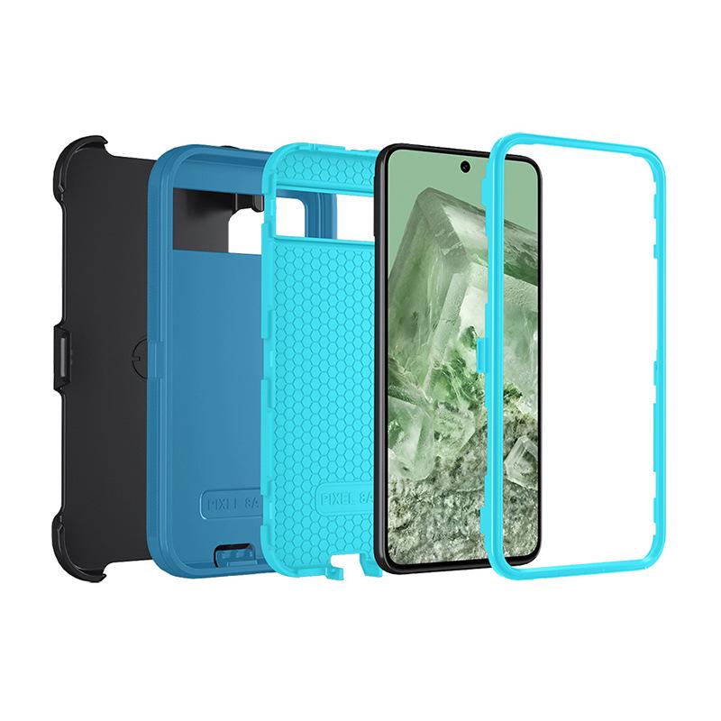 Google Pixel 8A Drop-Proof & Shockproof Case with Stand