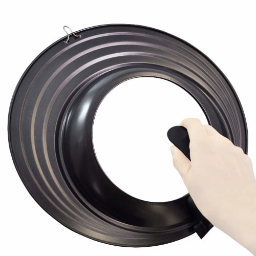 Kai House Select DW5619 Frying Pan Lid, 18, 20, 22, and 24cm, with Sloped Lid and Stand