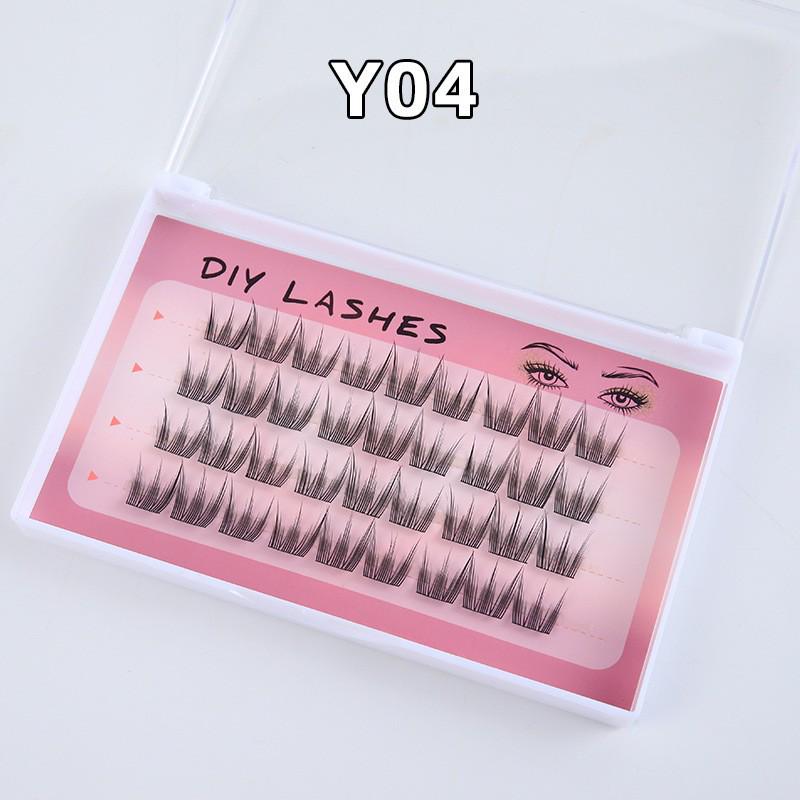 Natural Look Faux Eyelashes: Lazy Dog & Fox Style, Best-Selling, Soft Single Cluster Segments