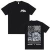 Anime JoJo's Bizarre Adventure Star Platinum Kujo Jotaro T-Shirt Herren Baumwolle Lässig T-Shirt Unisex Mode Streetwear