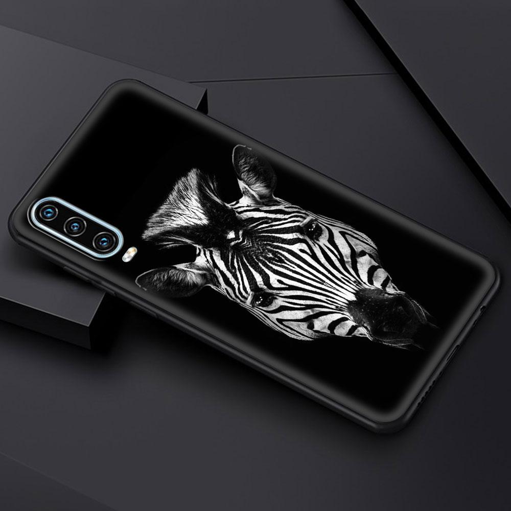 Animals Horse Deer Giant Panda Phone Case For Huawei P30 Lite P50 Pro P20 P40 Lite E P Smart Z 2021 Y6 Y7 Y9 2019 Y6p Y9s Cover