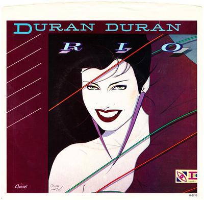 7inch Record DURAN DURAN - Rio B5215 Capitol Records 1983 US Dance & Electronica Used