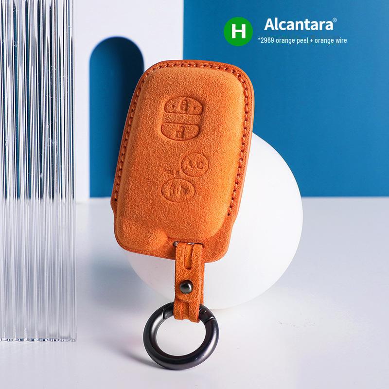 Lexus ES300H/ES350/RX270 Alcantara Wildleder 3D Schlüsseltasche