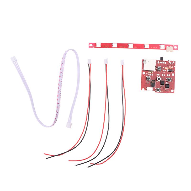 Módulo PCB de Altavoz Electrónico Inalámbrico con Amplificador Decodificador MP3 Radio FM Placa de Circuito de Audio Módulo Inalámbrico de Doble Canal LED