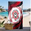 Asciugamano da Spiaggia con Stampa Calcio Sheffield United, Asciugamano Grande Morbido Asciugatura Rapida per Spiaggia Campeggio Nuoto