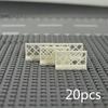 DIY Zubehör Stadt Freunde Haus MOC Teile Zaun Treppen Leiter Tor Bausteine ​​Tür Fenster Figuren Garten Leduo Ziegel