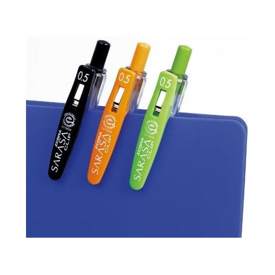Zebra Gel Ballpoint Pen Sarasa Clip 1.0 Blue Black 10 pieces B-JJE15-FB