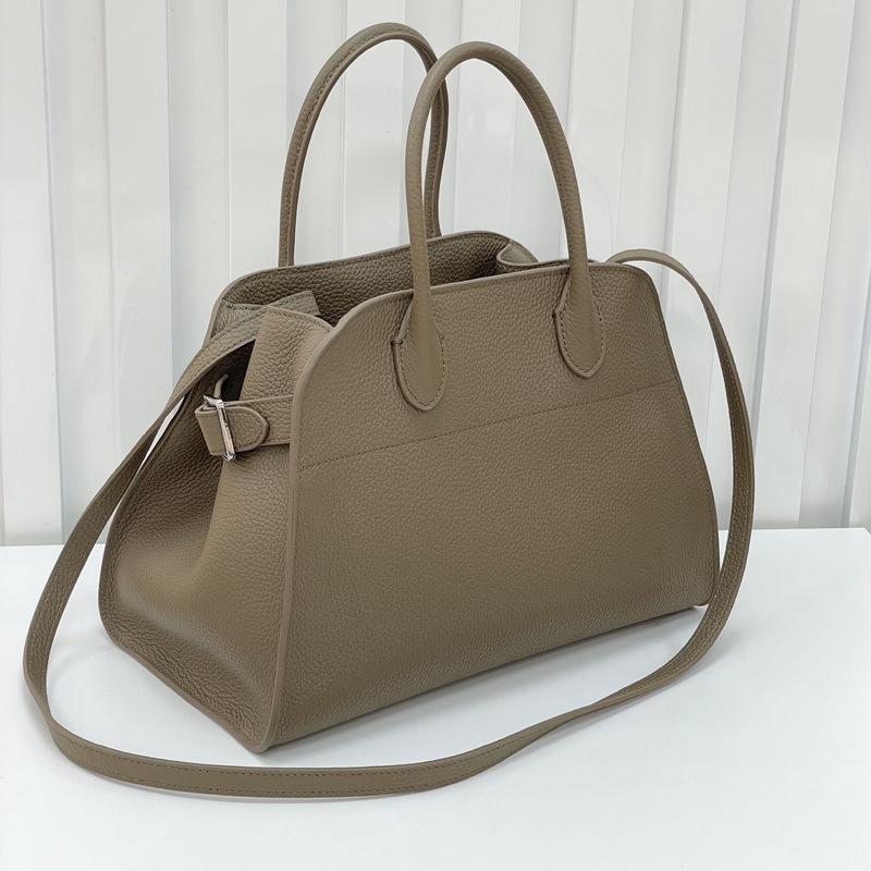 26 new leather women's bag top layer cowhide TR 10 inch handbag togo cowhide tote simple and versatile crossbody bag