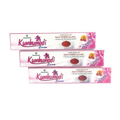 Kumkumadi Gesichtsverjüngungs-Kit (3 x 20 g), Kumkumadi Creme-Set