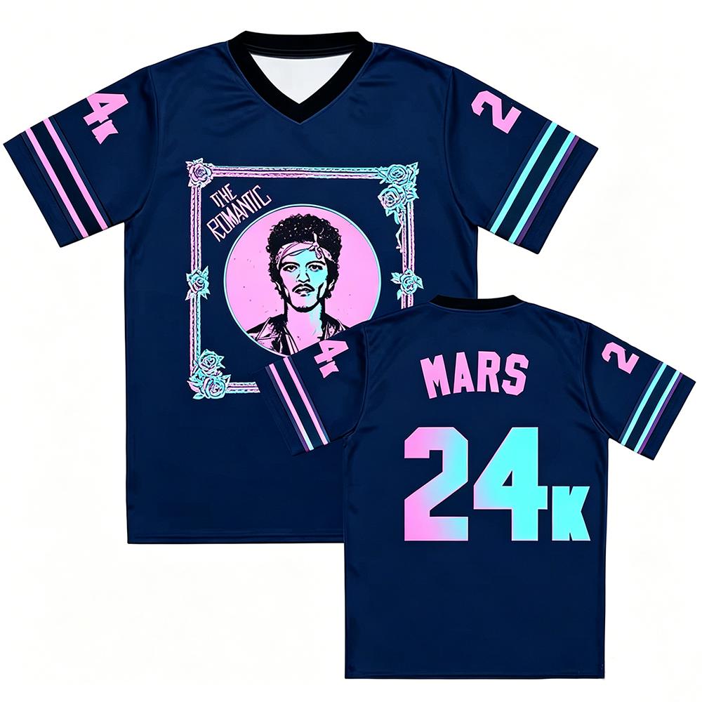 Family Matching V Neck Jersey Front Portrait Figure Graphic Black Beige Striped Short Sleeve Number Print Casual Streetwear Tee