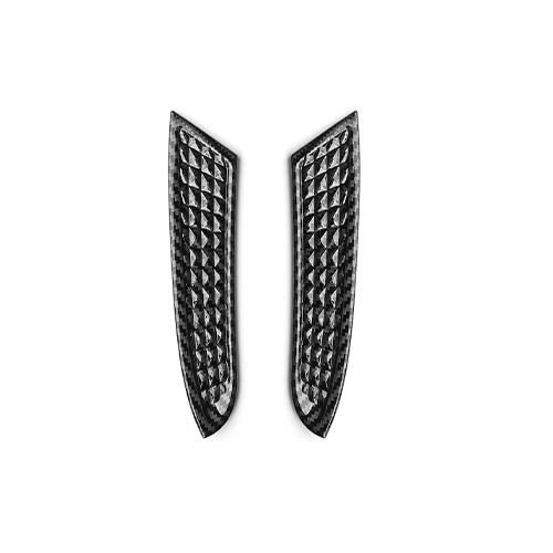 

2PCS Carbon Fiber Red Black Taillight Trim Covers Frame Trim For Kia EV6 2026-2026 Exterior Accessories