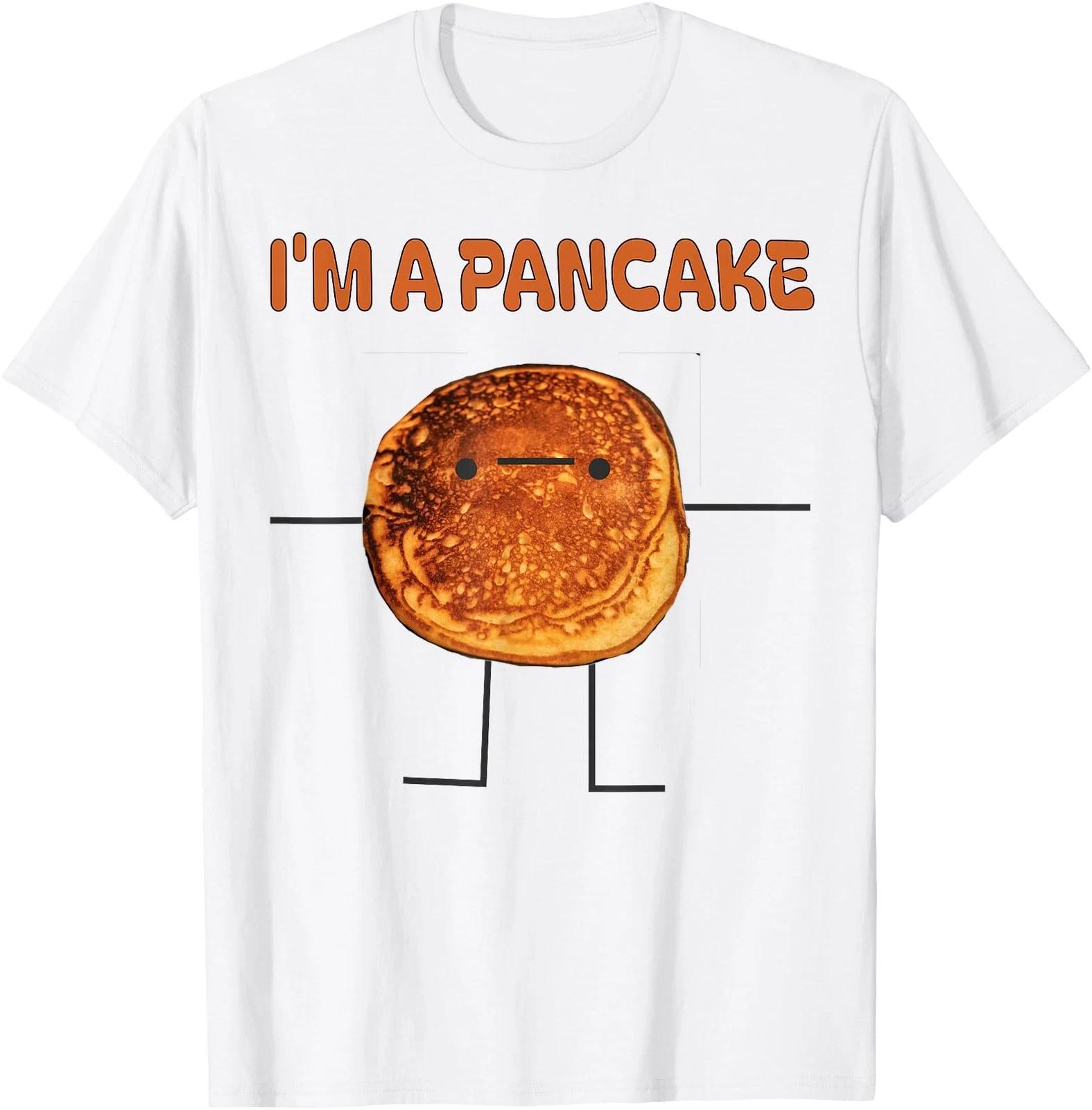 Funny I m A Pancake Meme T shirt L