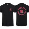 Summer Men's Hell Angels Support 81 Brotherhood T-shirt Women's T-shirt Streetwear Graphic Top