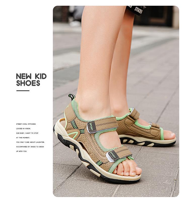 Children's Non-Slip Summer Beach Sandals for Boys and Girls - Fashionable Student Shoes