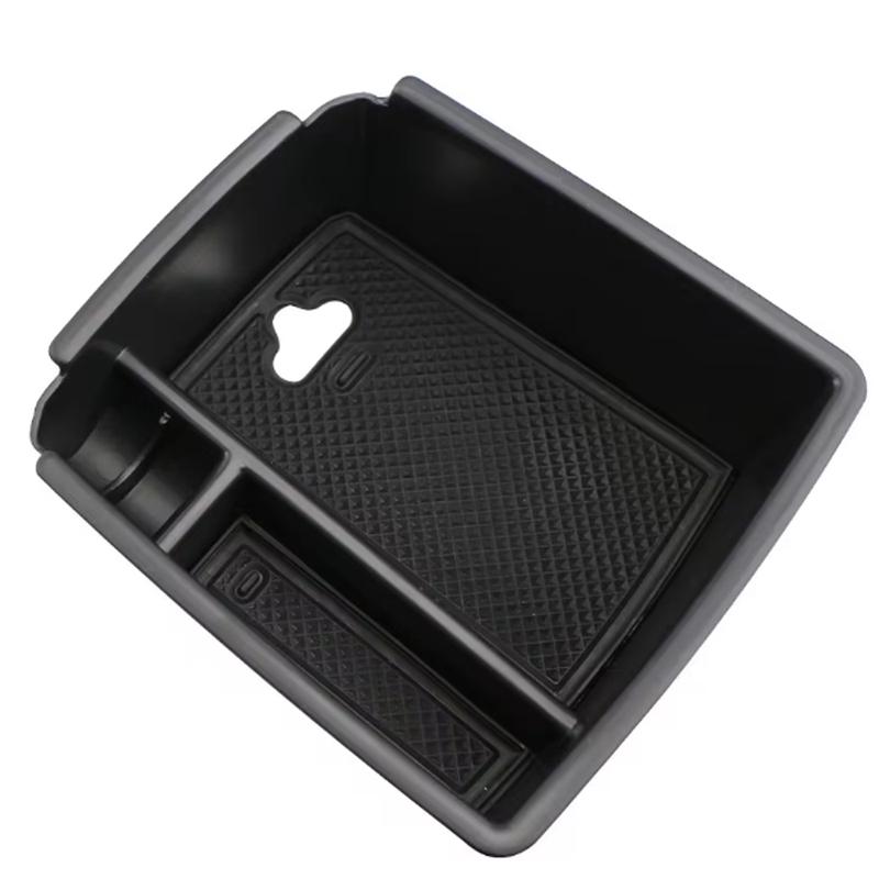 Armrest Storage Box for Volkswagen VW Tiguan Mk2 2016 - 2022 Tray Plate Center Console Holder Container Organizer Accessories