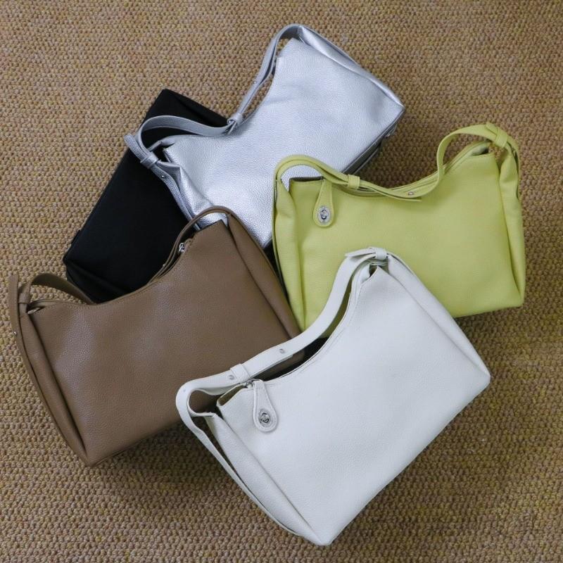 IELGY Summer Messenger Bag Shoulder Large Capacity All-Match Dumpling Bag