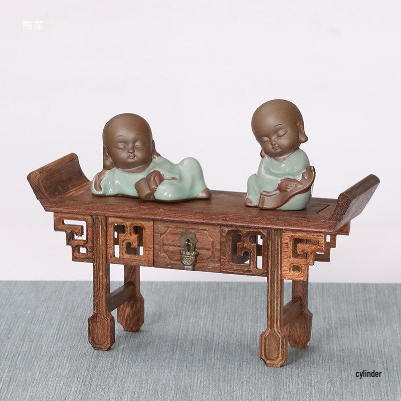 Solid Wood Display Base for Sculptures, Plants, or Ornaments