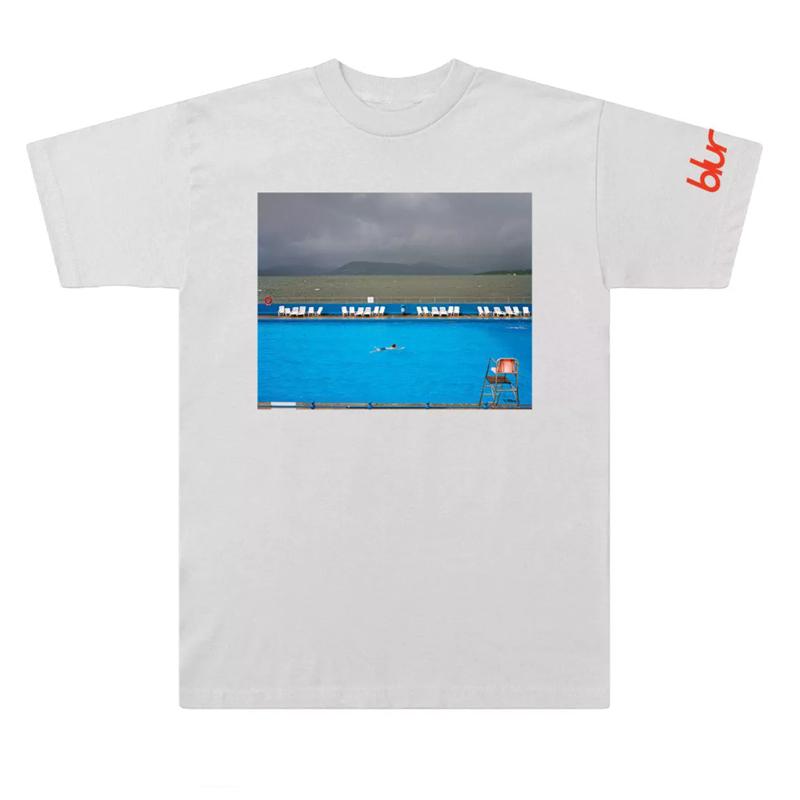 2026 BLUR Banda Blur Rock Británico Música Punk Algodón Holgado Punto Casual Americano Spray Camiseta de Manga Corta Mujer Hombre Camiseta