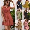 Women's Summer Loose Sexy Solid Colour Super Fairy Mori Dress