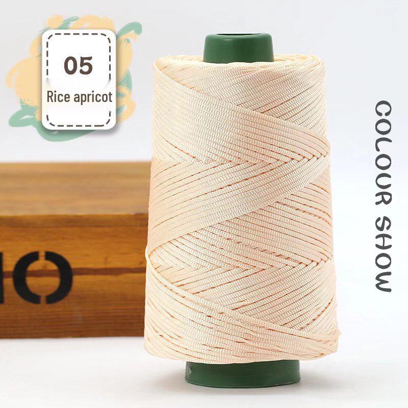 Lightweight Mercerized Cotton & Linen Thread for Hats, Shoes, Bags, Cushions. Perfect for Handmade Crafts with Upgraded Silk Line.