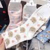 [Cute Mid Tube Cat Print] 1-4Pairs Cartoon Cat Print Socks, Comfort & Cute Mid Tube Socks, Women's Stockings & Hosiery