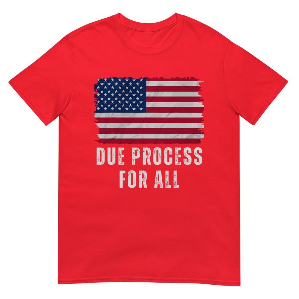 Due Process For All Protest TShirt S