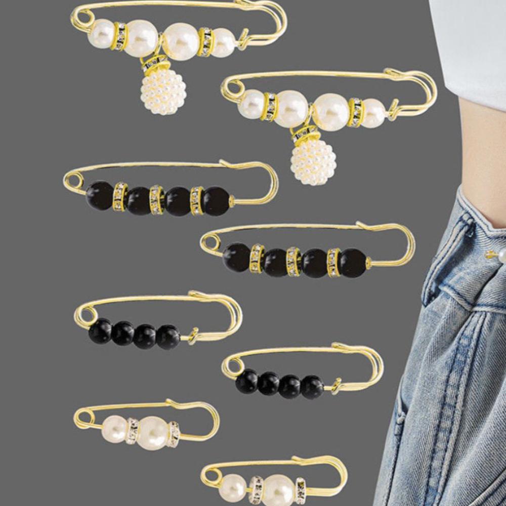 Pin Accessories Women Waistband Pin Clothing Brooches Set Dress Shawl Clips Waist Pin Brooch