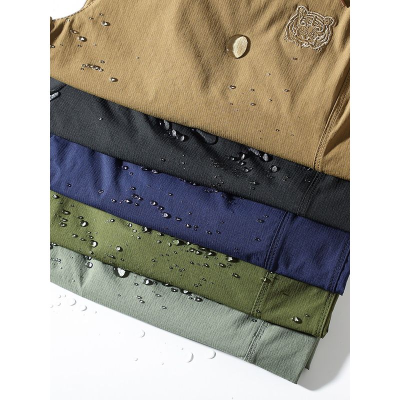 American Mountain Style Quick-Drying Cargo Pants Men's Summer Thin Straight-leg Pants Export Men's Pants Embroider Casual Pants