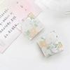 School Supplies Cute Flowers Page Holder Storage Clip Student Stationery Documents Clip Memo Clip Securing Clip Square Clip