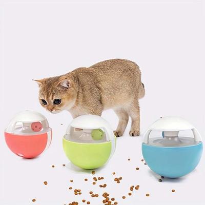 1PC Cat Tumbler Toy, Fun Leaky Ball Toy, Suitable for Cats and Dogs To Relax and Enjoy Themselves