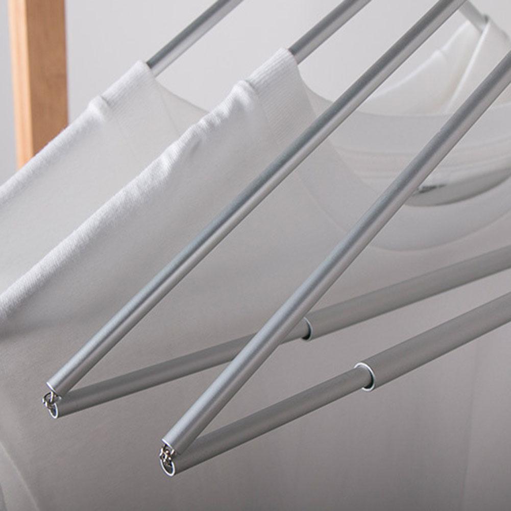Foldable Coat Drying Rack,Aluminum Clothes Hangers,Compact Space Saver Closet Organizer For Travel Hotel Camping Clothes Hangers