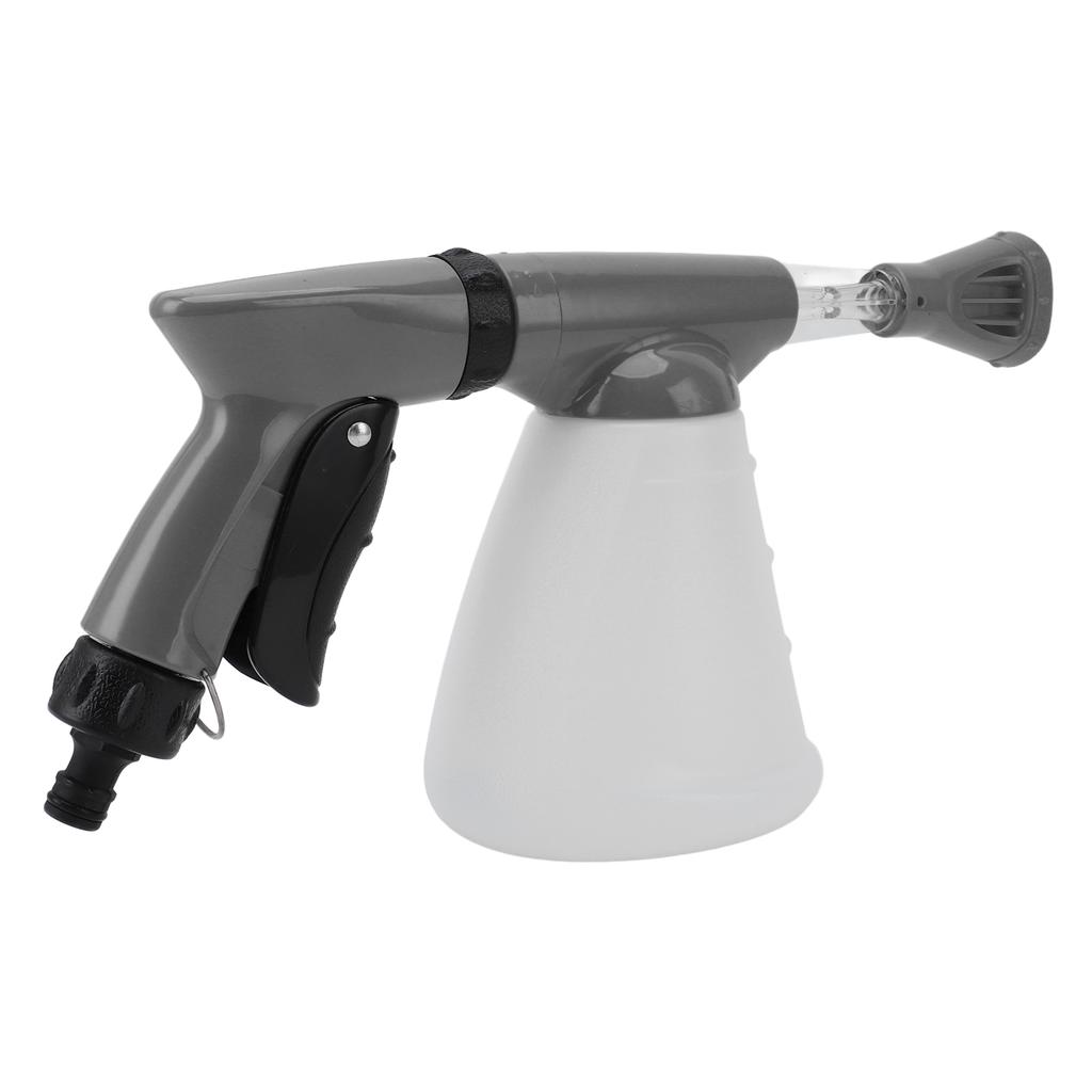 Foam Cannon Multifunctional Professional Sprayer Tool High Pressure Foam Washer Cannon for Water Flowers Carwash Gray