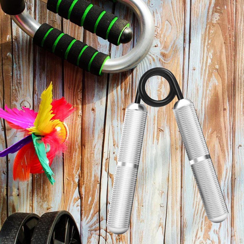 Ściskacz do rąk Trening siły chwytu Ćwiczenie palców Metalowy wzmacniacz Heavy Duty